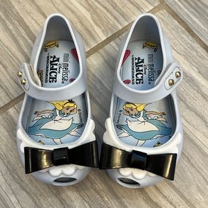 Mini Melissa Alice in Wonderland Toddler Shoes